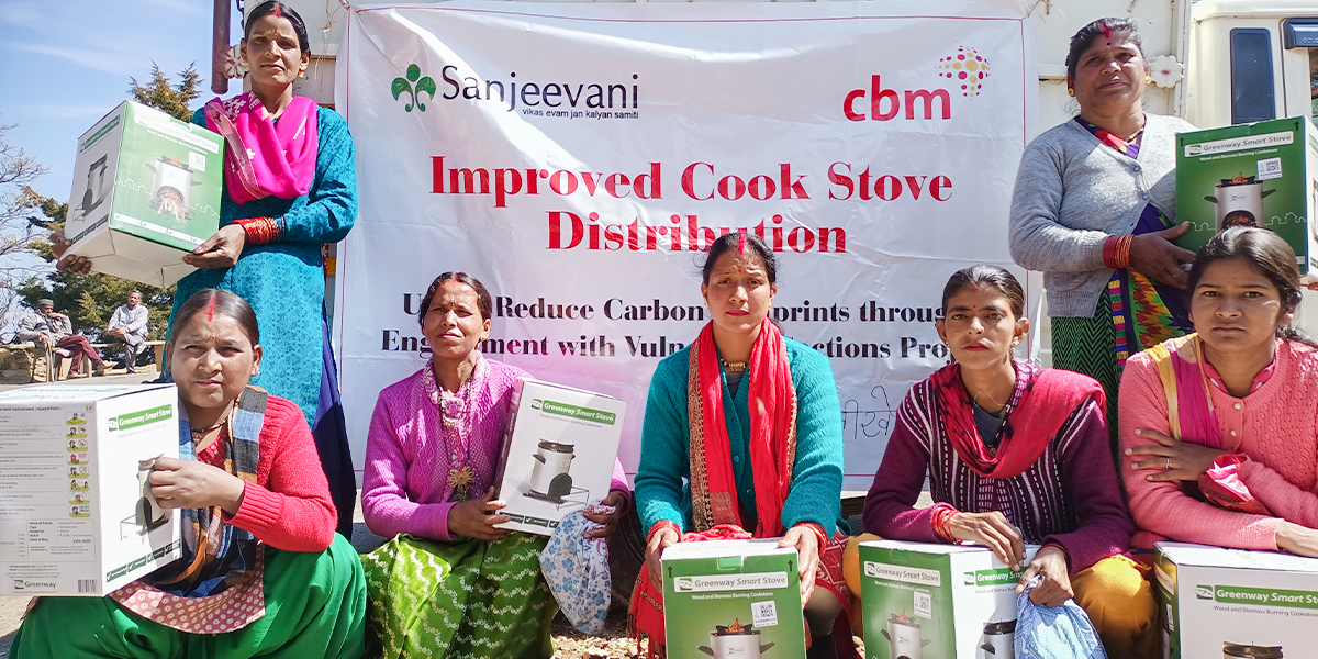 Women with Cookstove
