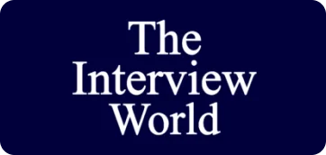 The Interview World dark blue logo